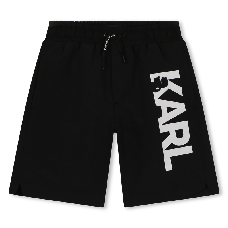 Printed Swim Trunks KARL LAGERFELD KIDS 
                    BOY