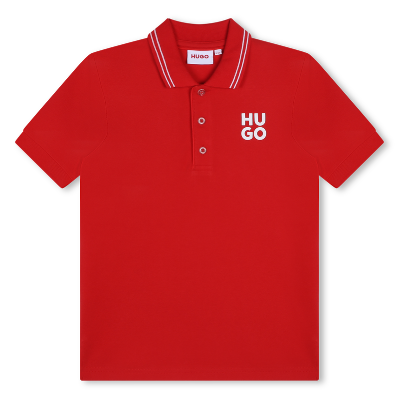 Short-Sleeved Polo Shirt HUGO 
                    BOY