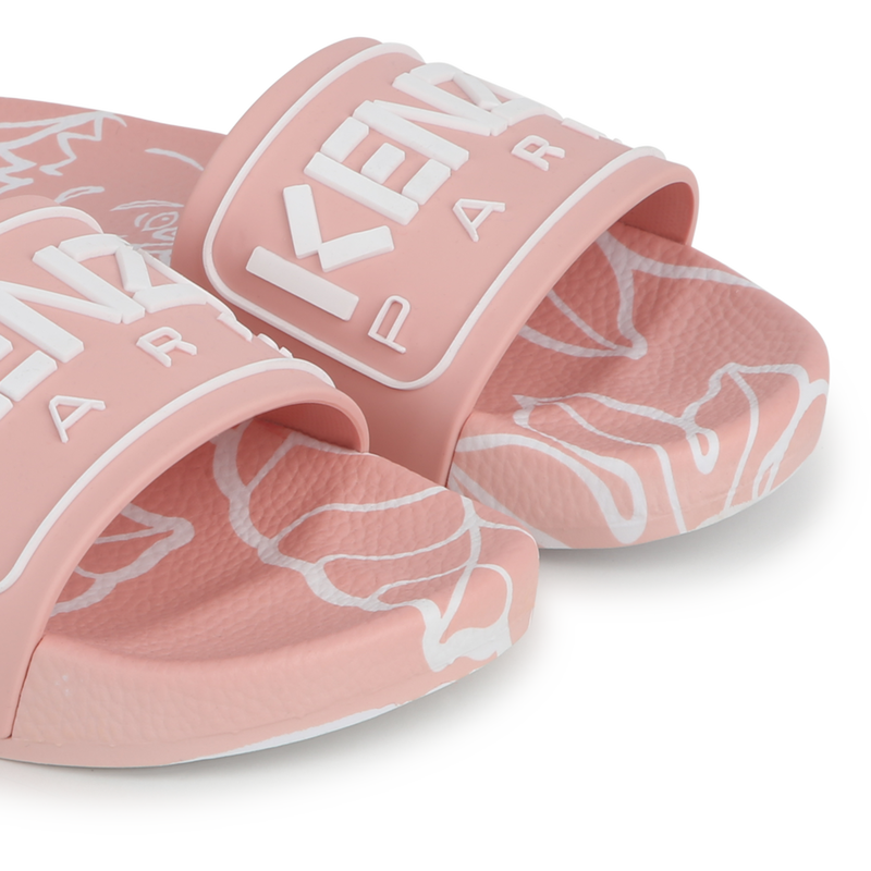 Printed sole sliders KENZO KIDS 
                    UNISEX