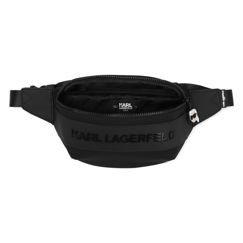 Belt bag with KARL badge KARL LAGERFELD KIDS 
                    BOY