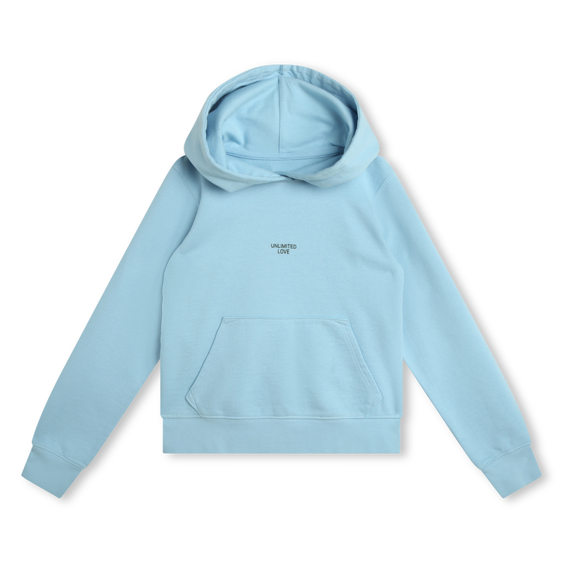 Hooded Cotton Sweatshirt ZADIG & VOLTAIRE 
                    GIRL