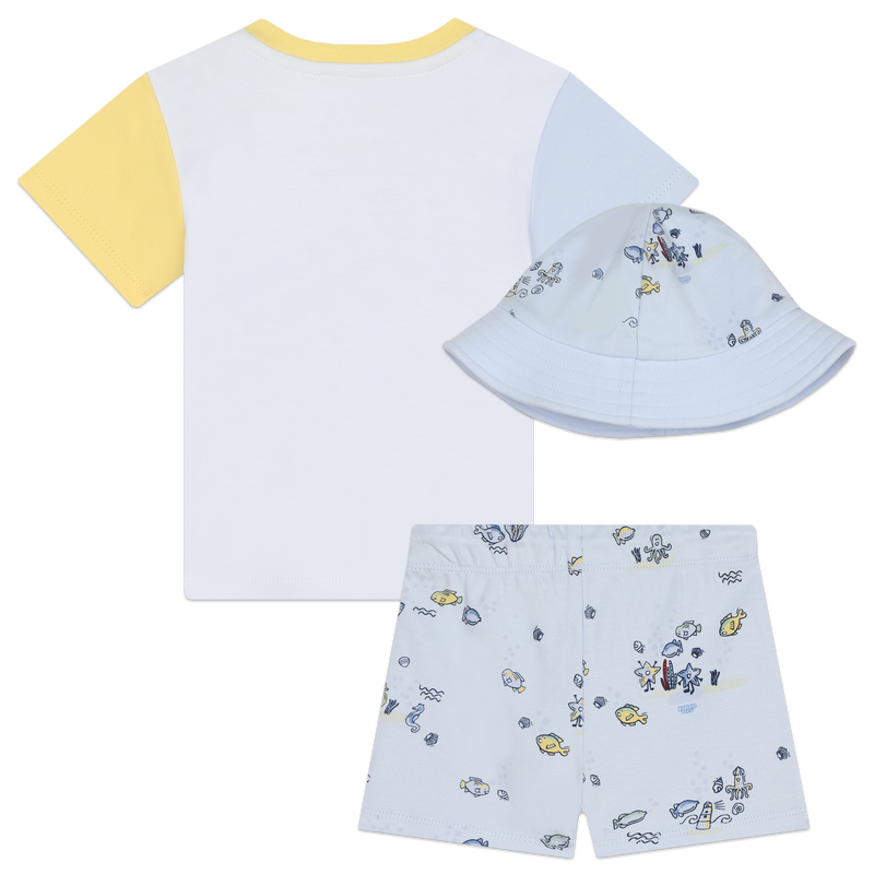Organic cotton ensemble gift set KENZO KIDS 
                    BOY