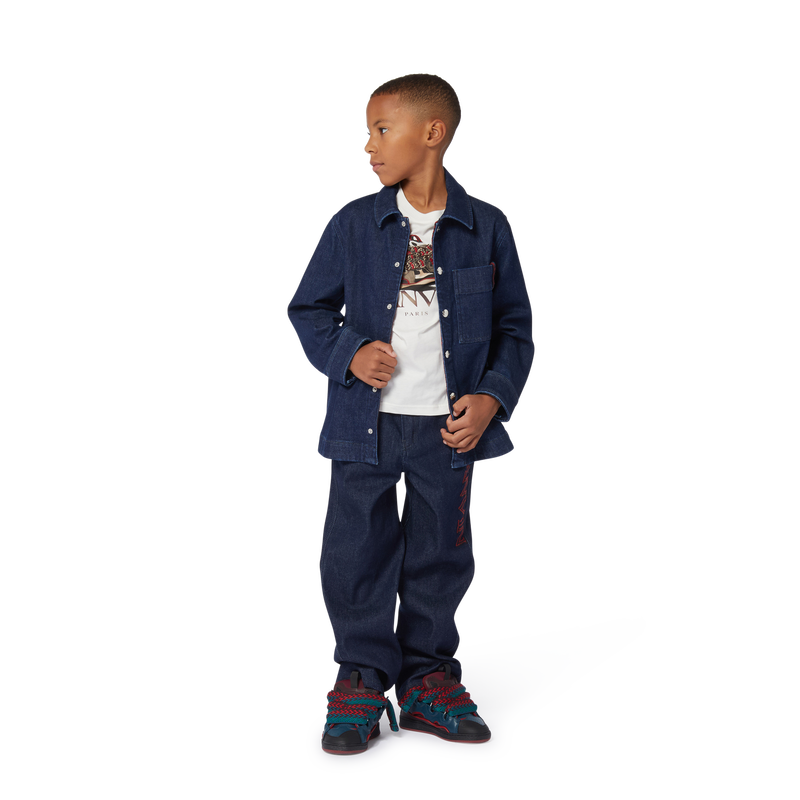 Sneaker Print T-Shirt LANVIN 
                    BOY