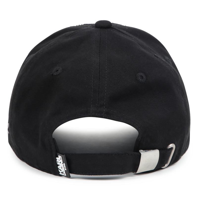 Sparkle Cotton Baseball Cap KARL LAGERFELD KIDS 
                    GIRL
