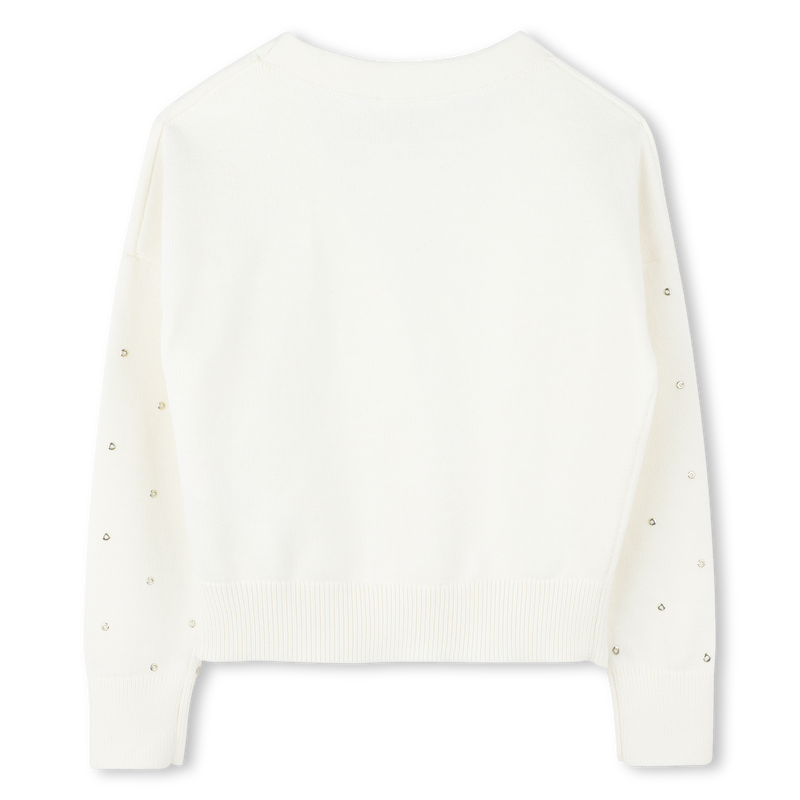 Knitted button-up cardigan MICHAEL KORS 
                    GIRL