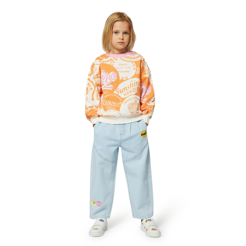 Fleece sweatshirt KENZO KIDS 
                    GIRL