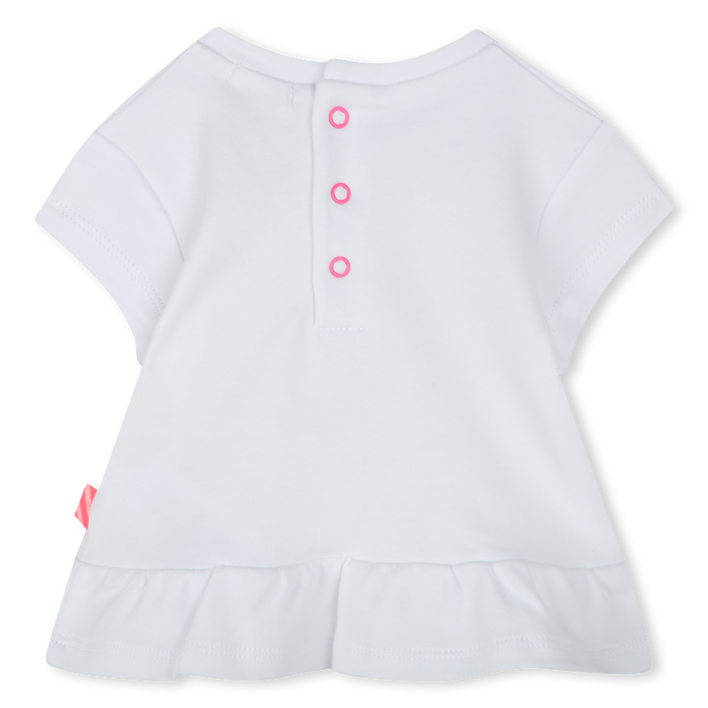 Cotton T-shirt and shorts BILLIEBLUSH 
                    GIRL