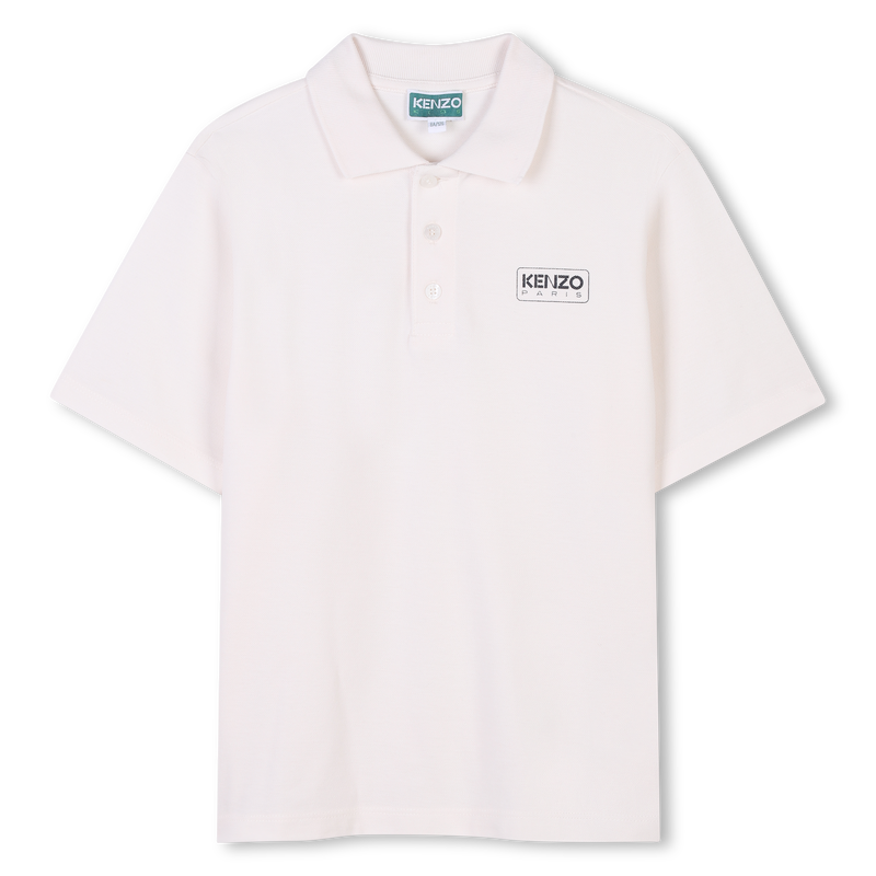 Polo shirt with logo motif KENZO KIDS 
                    BOY