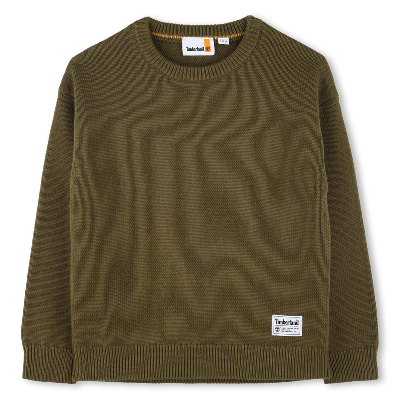 Cotton & Wool Sweater TIMBERLAND 
                    BOY