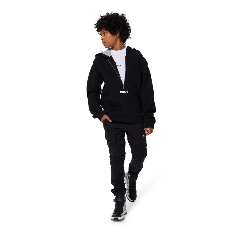 Cotton Patch-Pocket Pants DKNY 
                    BOY