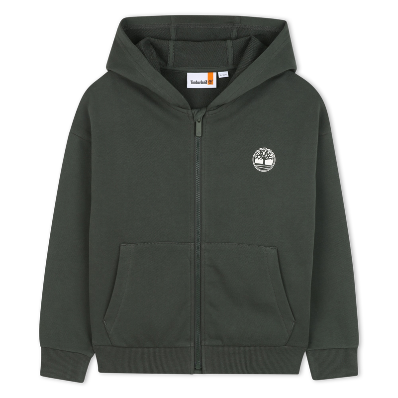 Hooded jogging cardigan TIMBERLAND 
                    BOY
