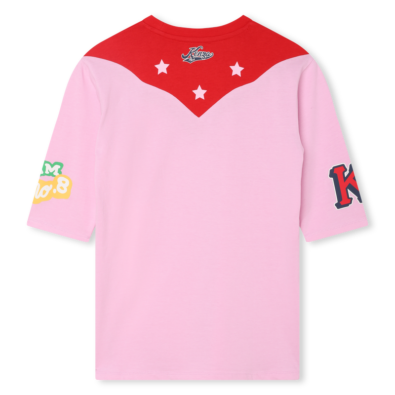 Multicolored cotton dress KENZO KIDS 
                    GIRL