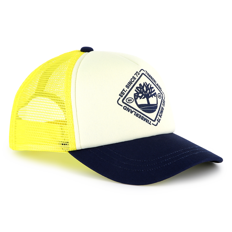 Tricolor bi-material cap TIMBERLAND 
                    BOY