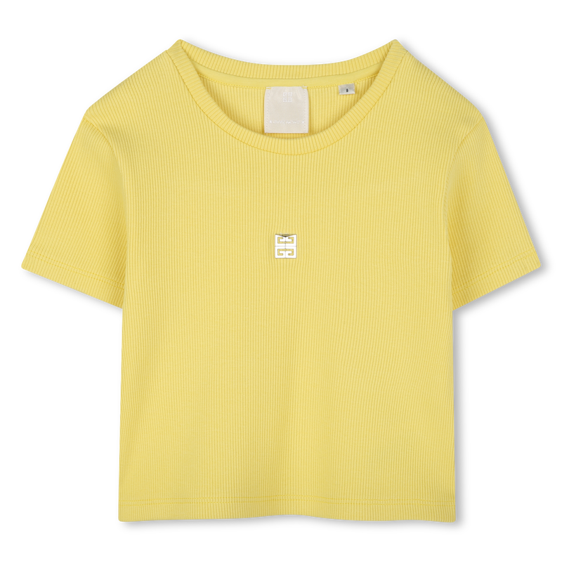 Plain T-shirt with embroidery GIVENCHY 
                    GIRL