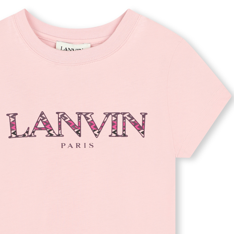 Curb Motif T-Shirt LANVIN 
                    GIRL