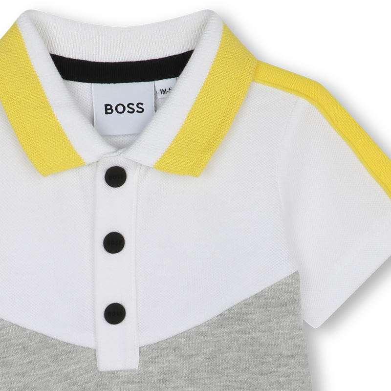 Cotton playsuit BOSS 
                    BOY