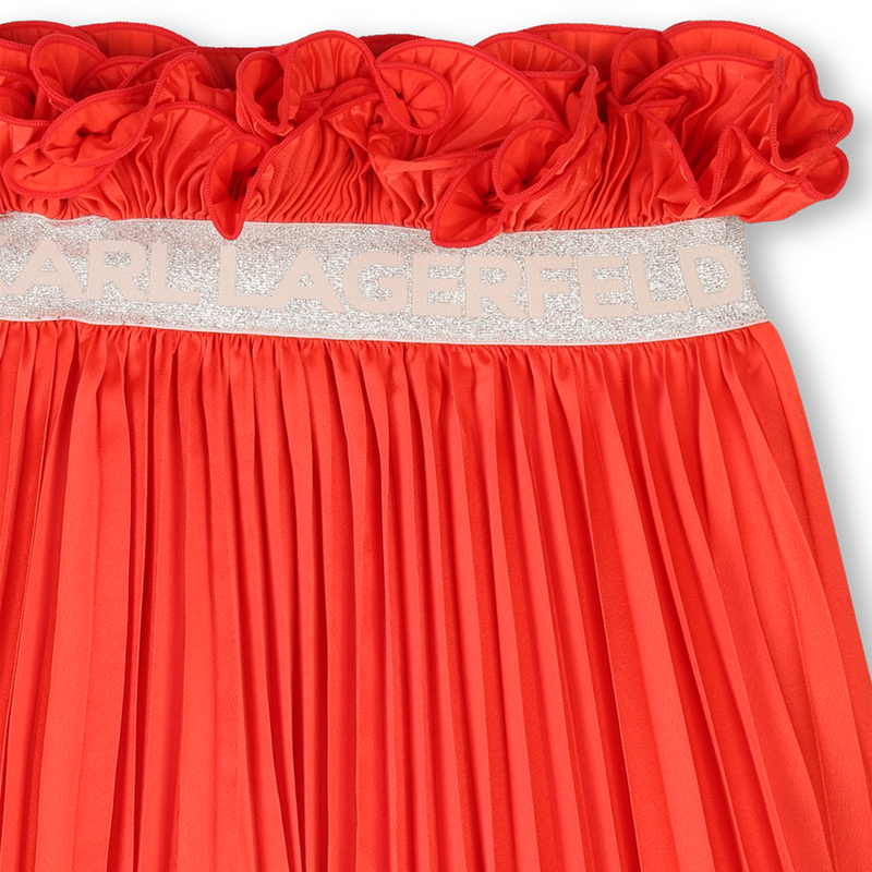 Pleated party skirt KARL LAGERFELD KIDS 
                    GIRL