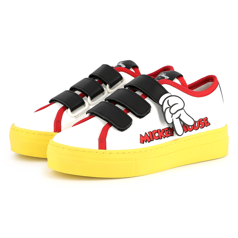 Velcro leather sneakers THE MARC JACOBS 
                    BOY
