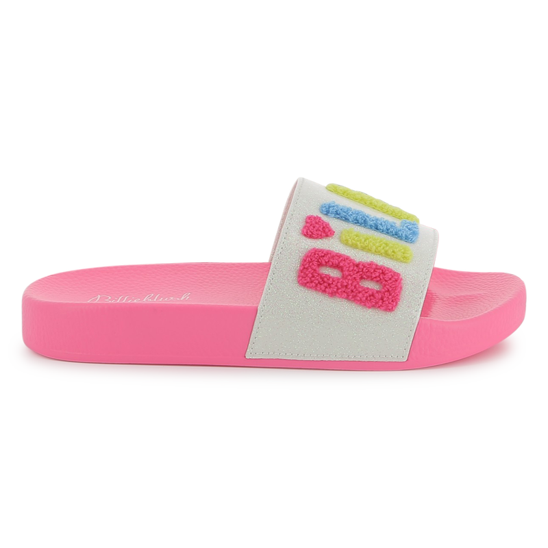 Fleece logo sliders BILLIEBLUSH 
                    GIRL