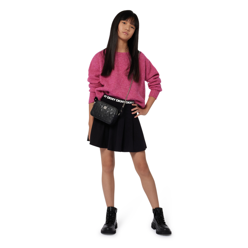 Elasticated Pleated Skirt DKNY 
                    GIRL