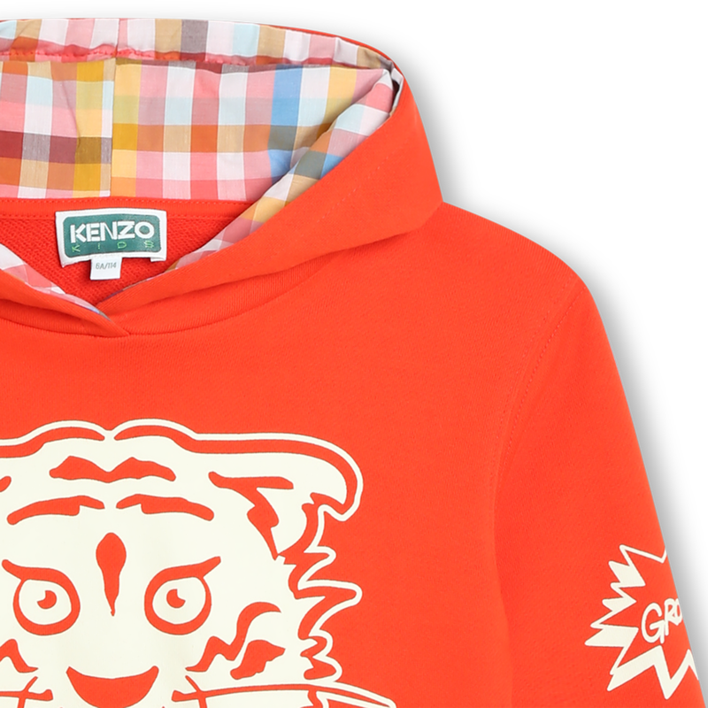 Lined hood sweatshirt KENZO KIDS 
                    BOY