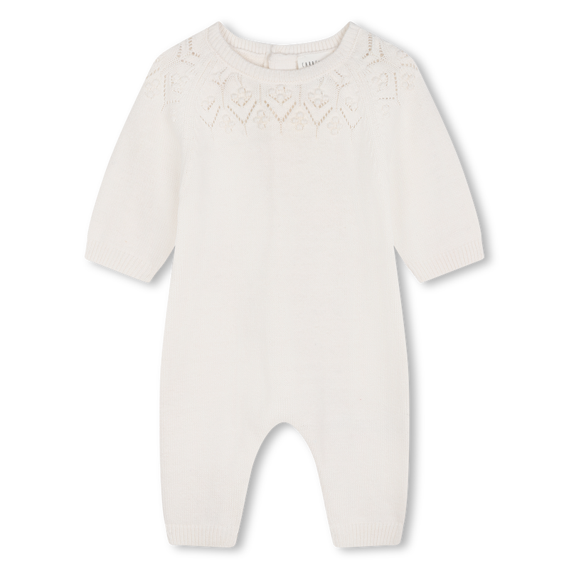 Plain Knit Playsuit CARREMENT BEAU 
                    GIRL
