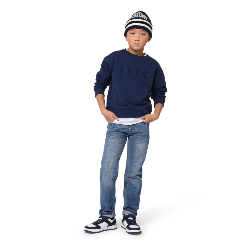 Embroidered Sweatshirt HUGO 
                    BOY