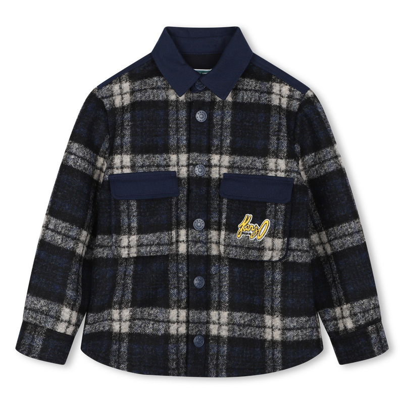 Woolen Overshirt KENZO KIDS 
                    BOY