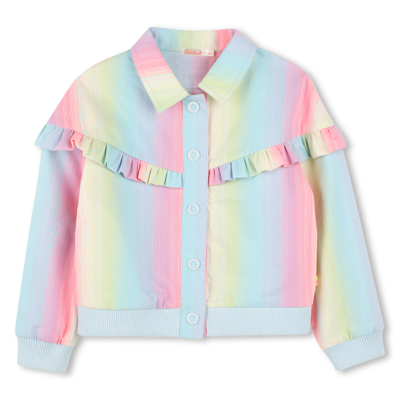 Multicolored frilled jacket BILLIEBLUSH 
                    GIRL