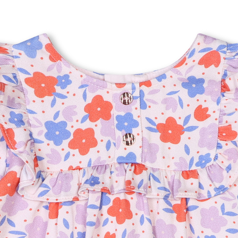 Floral Print Flared Dress CARREMENT BEAU 
                    GIRL