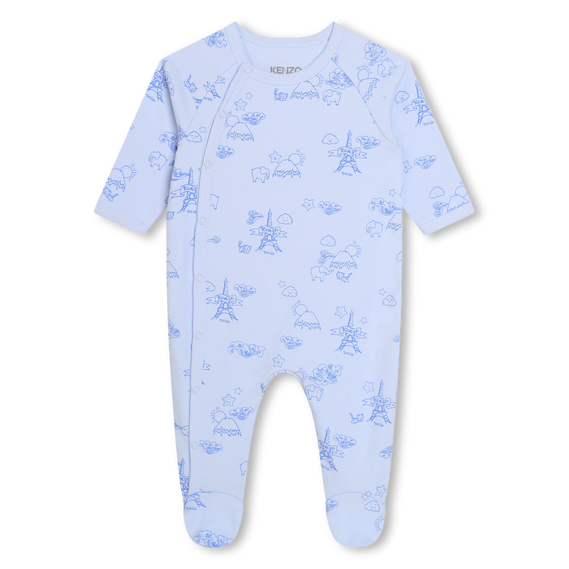 Eiffel Tower printed pajamas KENZO KIDS 
                    UNISEX