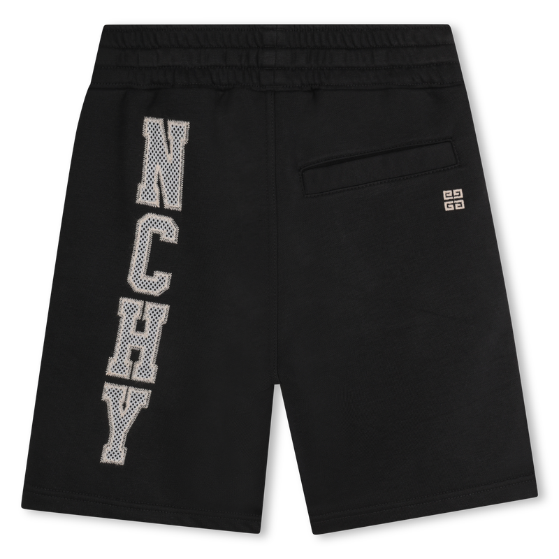 Cotton fleece shorts GIVENCHY 
                    BOY