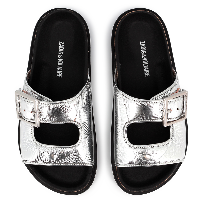 Buckled leather sandals ZADIG & VOLTAIRE 
                    GIRL