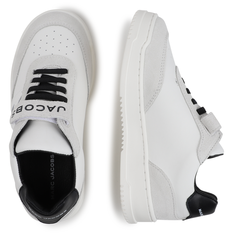 Leather Lace-Up Sneakers THE MARC JACOBS 
                    UNISEX