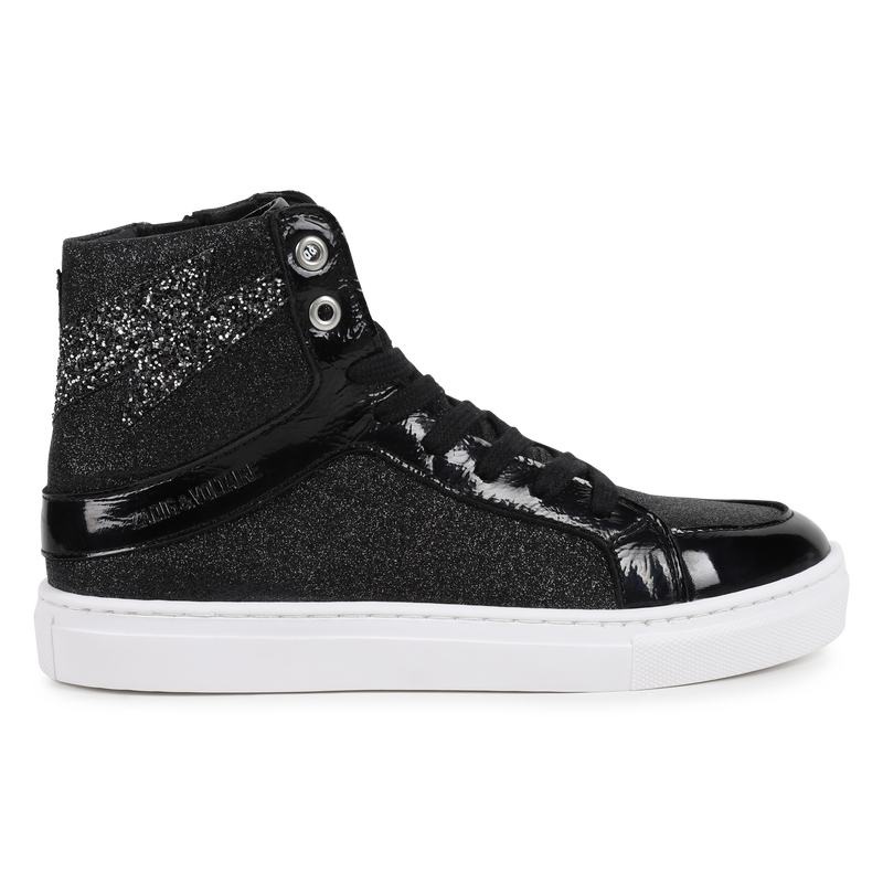 Lace-Up Leather Sneakers ZADIG & VOLTAIRE 
                    GIRL