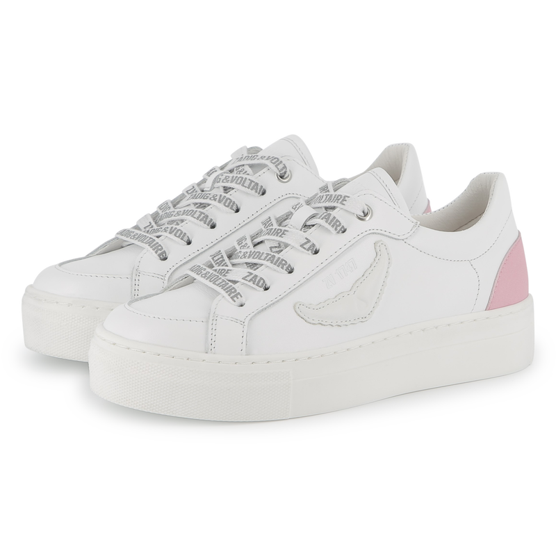 Lace-up leather sneakers ZADIG & VOLTAIRE 
                    GIRL