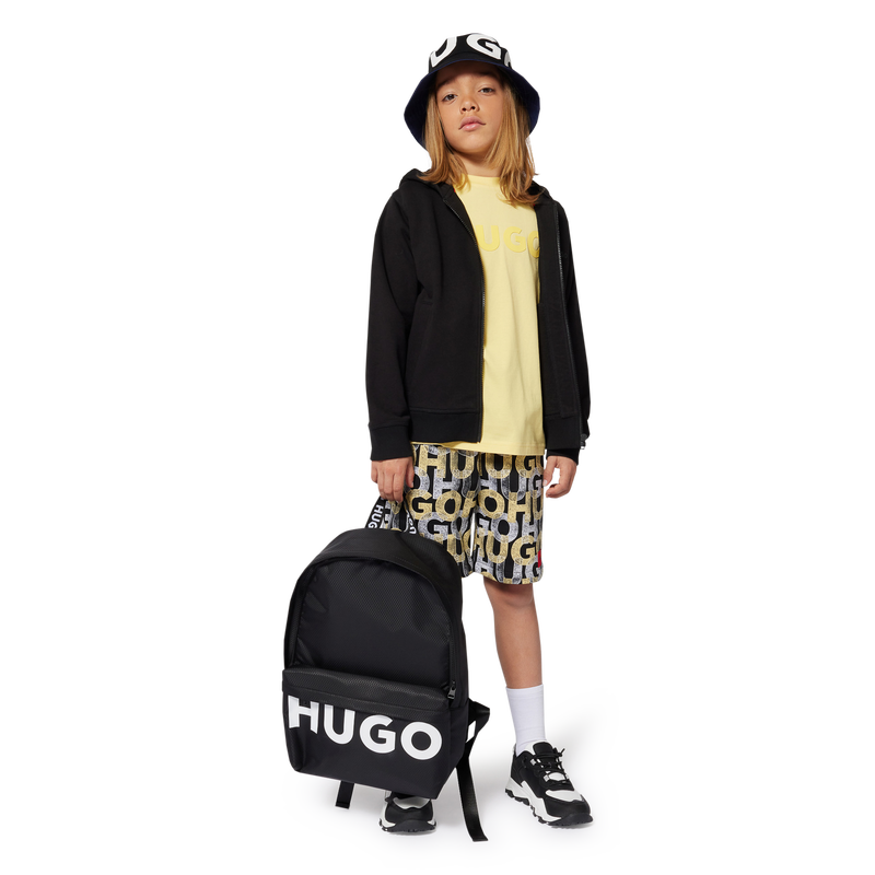Short-sleeved cotton T-shirt HUGO 
                    BOY