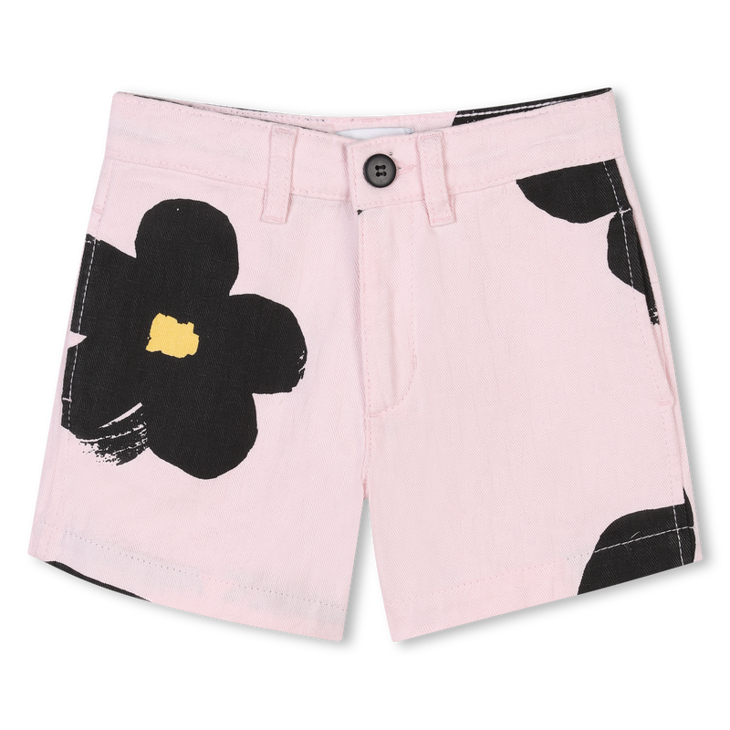 Printed cotton shorts THE MARC JACOBS 
                    GIRL