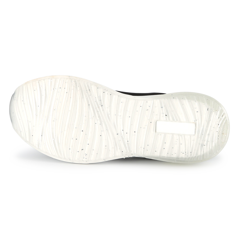 Lace-up sneakers with badge KARL LAGERFELD KIDS 
                    GIRL