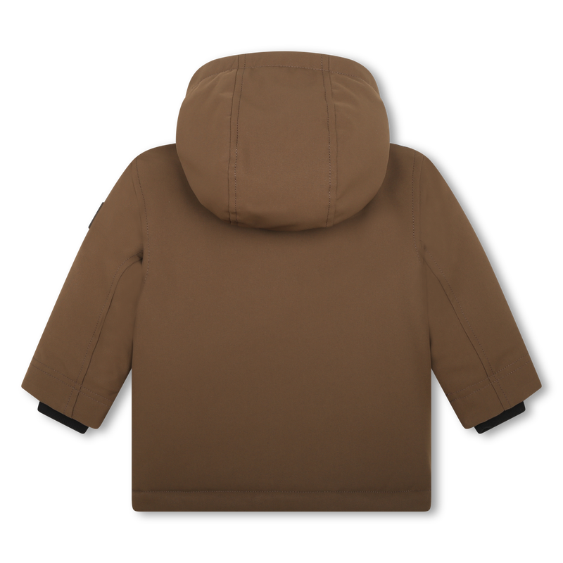 Plain hooded parka BOSS 
                    BOY