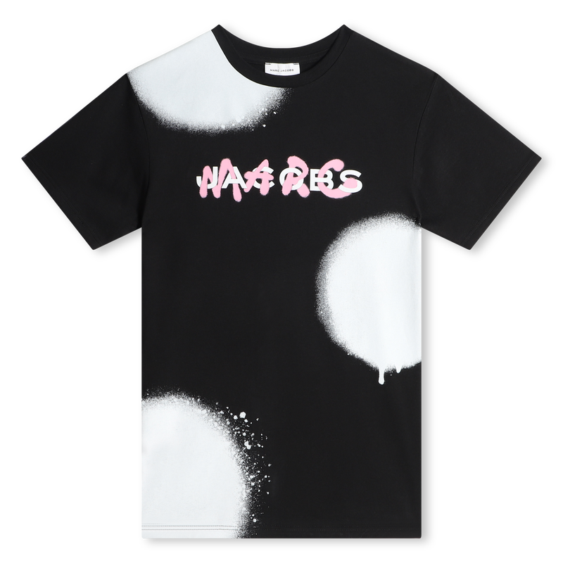 Short-Sleeved Cotton Dress THE MARC JACOBS 
                    GIRL