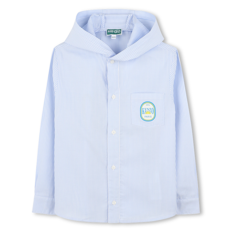 Printed hooded shirt KENZO KIDS 
                    BOY