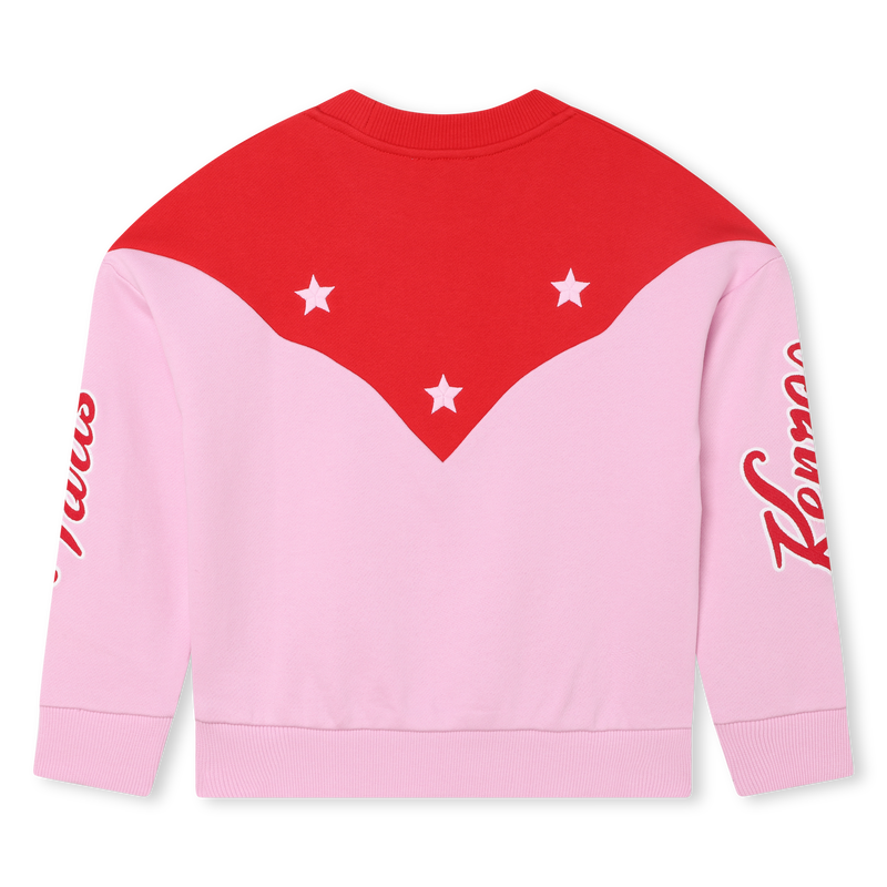 Embroidered sweatshirt KENZO KIDS 
                    GIRL