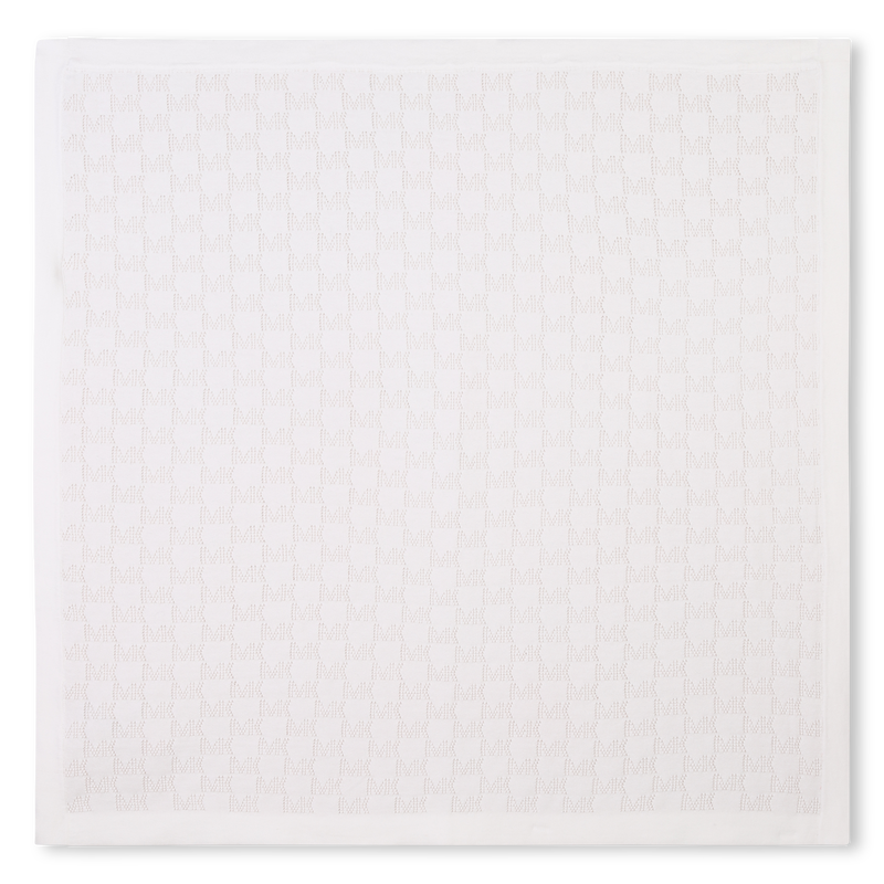 Cotton jacquard blanket MICHAEL KORS 
                    GIRL