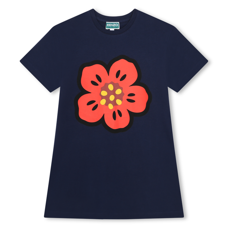 Floral-print dress KENZO KIDS 
                    GIRL