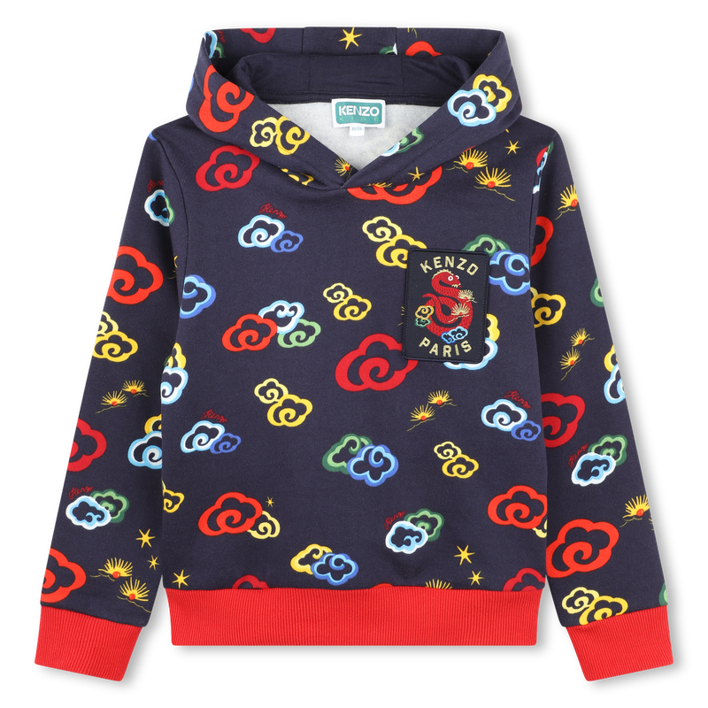 Printed hoodie KENZO KIDS 
                    UNISEX