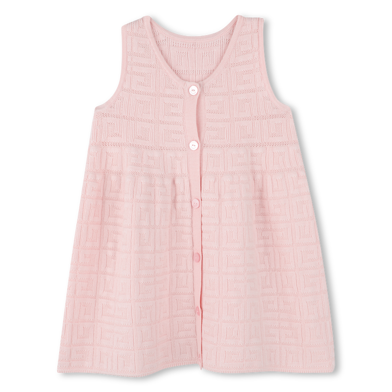 Buttoned tricot dress GIVENCHY 
                    GIRL