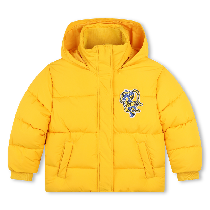 Hooded Water-Repellent Jacket KENZO KIDS 
                    UNISEX