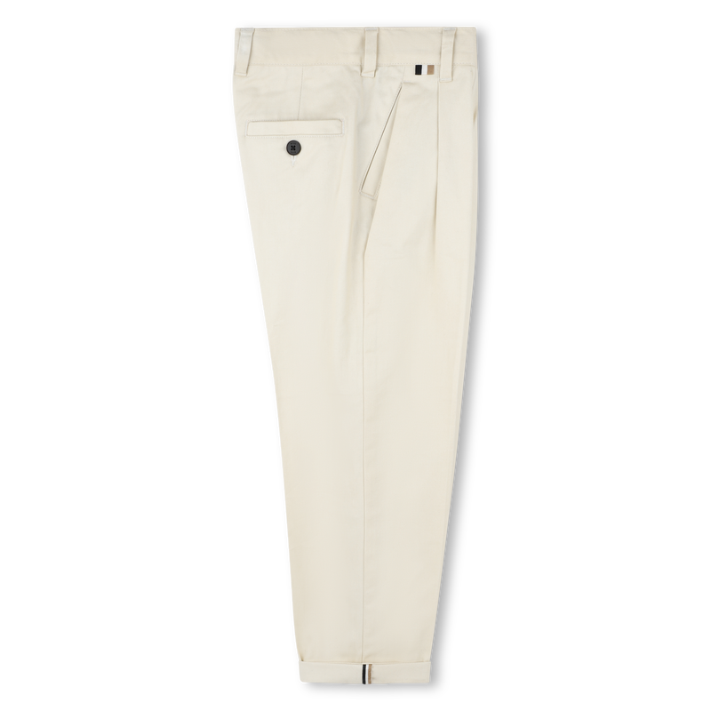 Cotton-rich trousers BOSS 
                    BOY