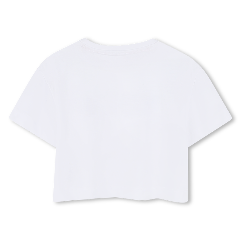 Sequined Patch T-Shirt HUGO 
                    GIRL
